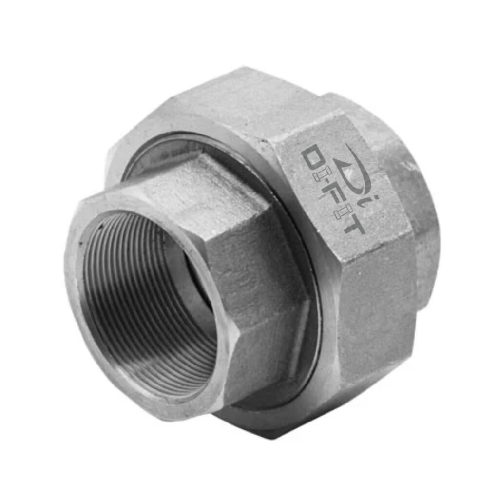 Threaded Pipe Fittings UNION Doshi Impex India