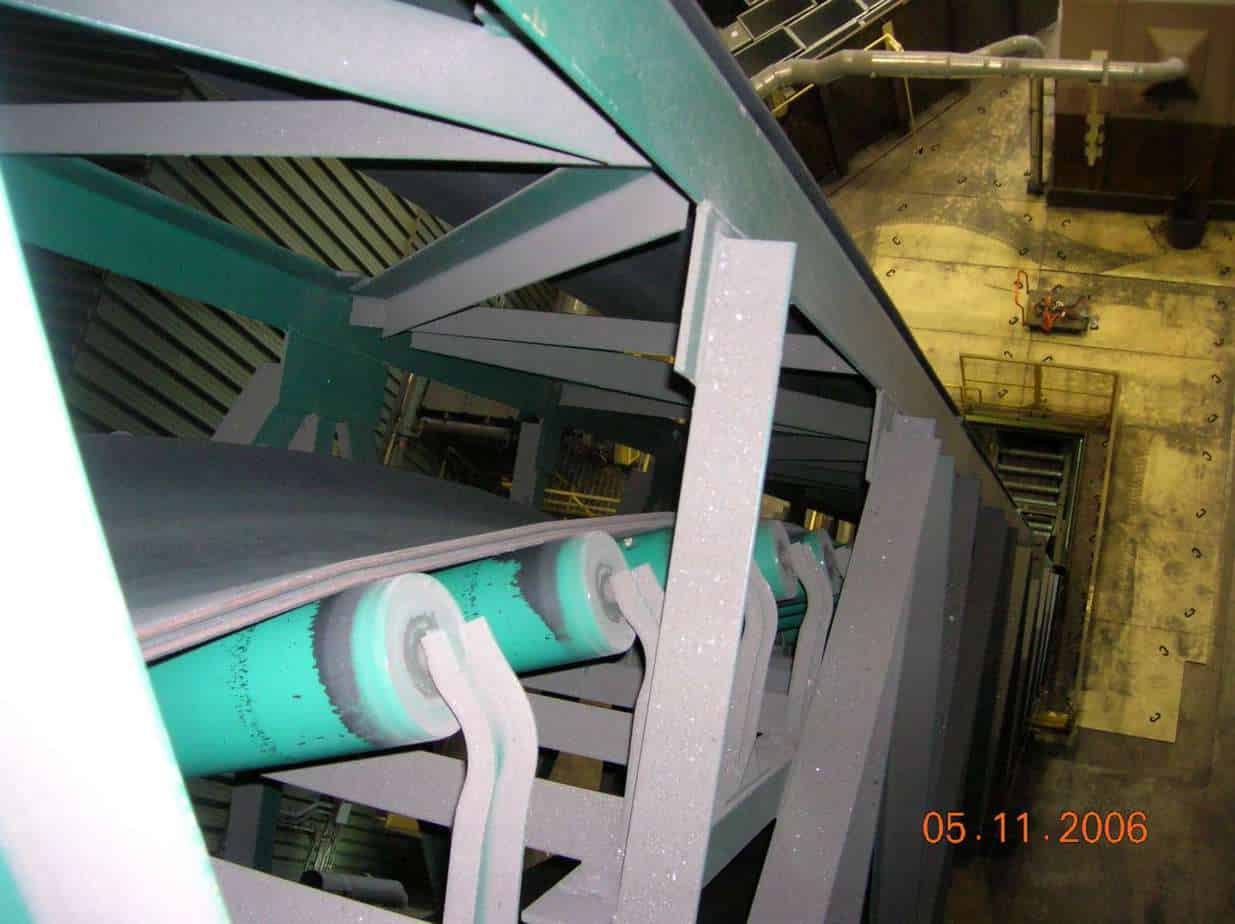 Continental Canada for DOFASCO Steel Project Alloys DSI Sandwich Belt