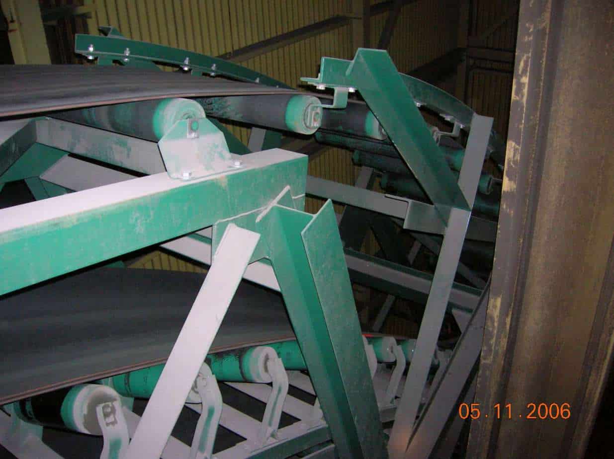 Continental Canada for DOFASCO Steel Project Alloys DSI Sandwich Belt
