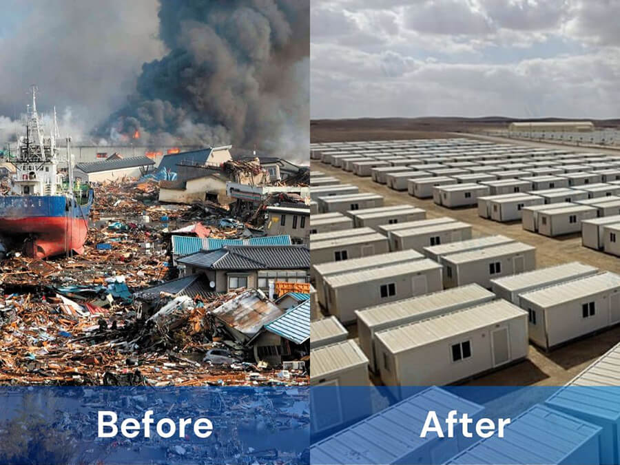 Modular Disaster Relief Housing Design Factory&Supplier DostonHouse