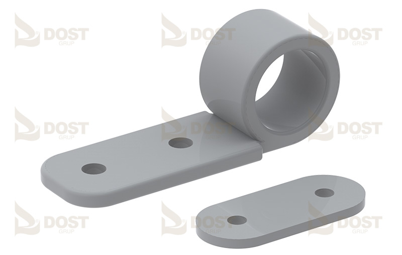 Flat Hook Closed Type & Plastic Dost Teknik