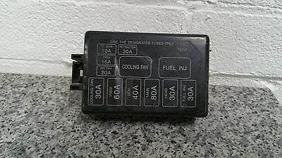 1991 Mazda MX-5 Miata Fuse Box Diagrams