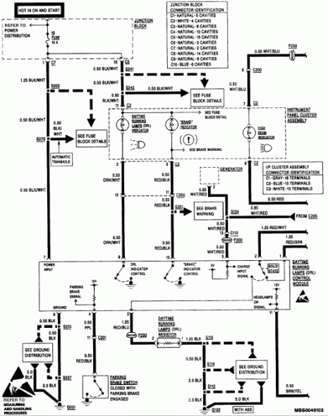 1992 Geo Metro LSI Fuse Box Diagrams