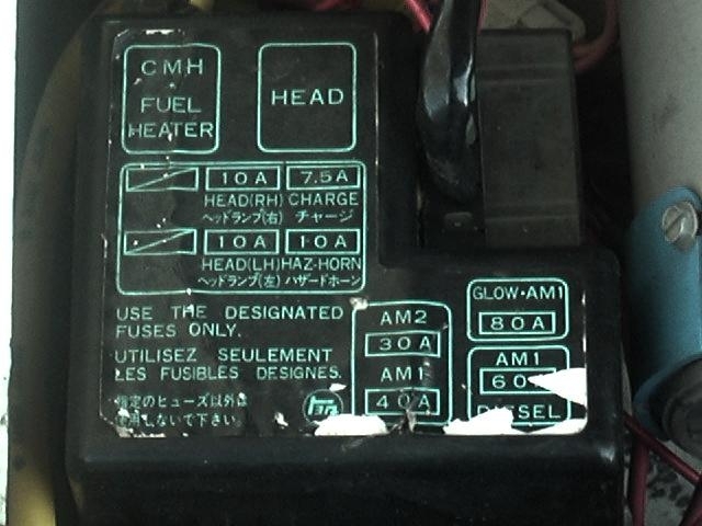 1989 Toyota Supra Fuse Box Diagrams