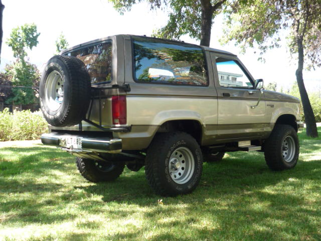 1989 Ford Bronco II 2WD Fuse Box Diagrams