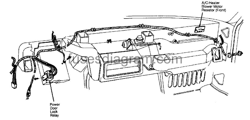 1991 Dodge Dynasty Fuse Box Diagrams