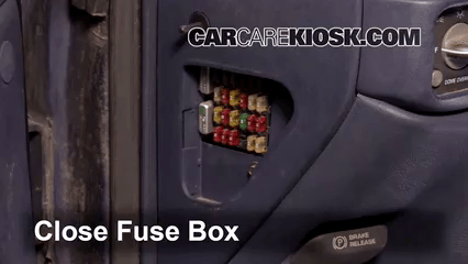1990 Chevrolet C1500 Pickup 2WD Fuse Box Diagrams