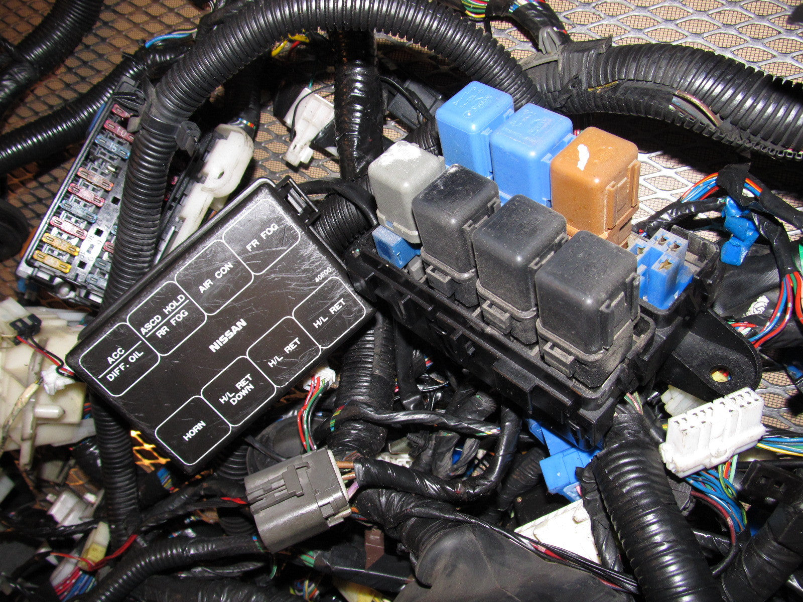 1989 Nissan 240SX Fuse Box Diagrams