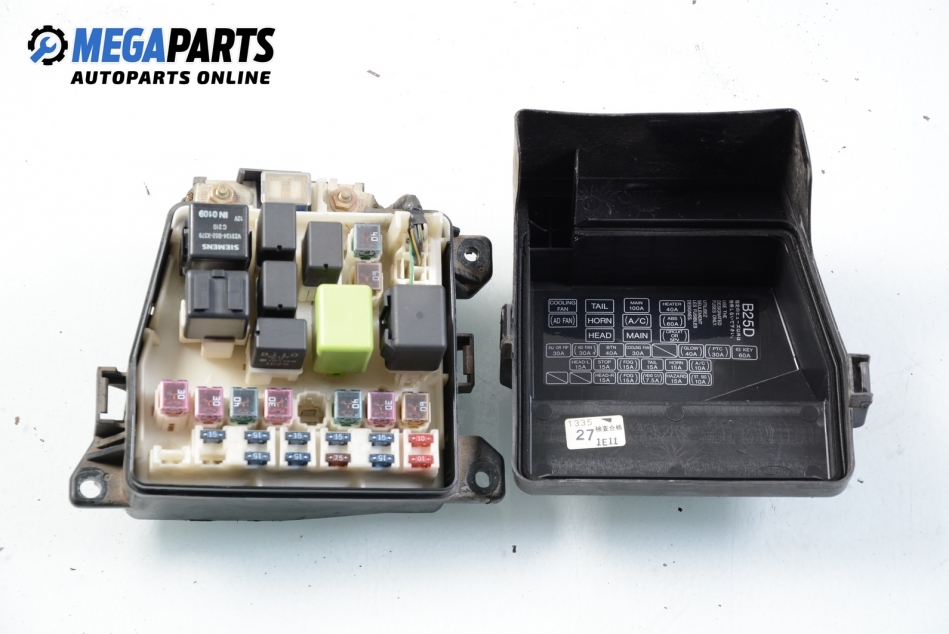 1990 Mazda 929 Fuse Box Diagrams