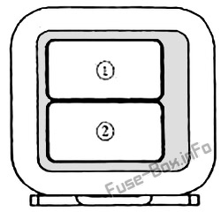 1990 Mazda MX-5 Miata Fuse Box Diagrams