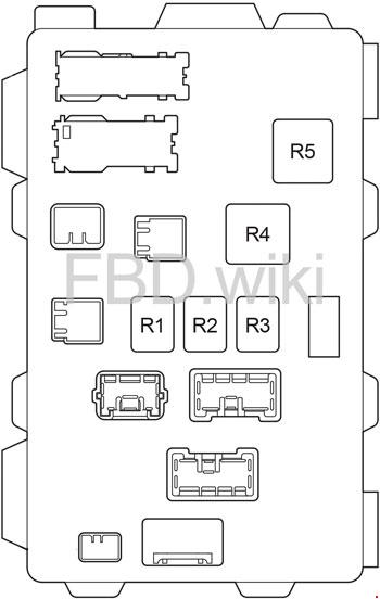 2003 Toyota Corolla Fuse Box Diagrams