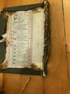 1990 Jaguar XJS Convertible Fuse Box Diagrams