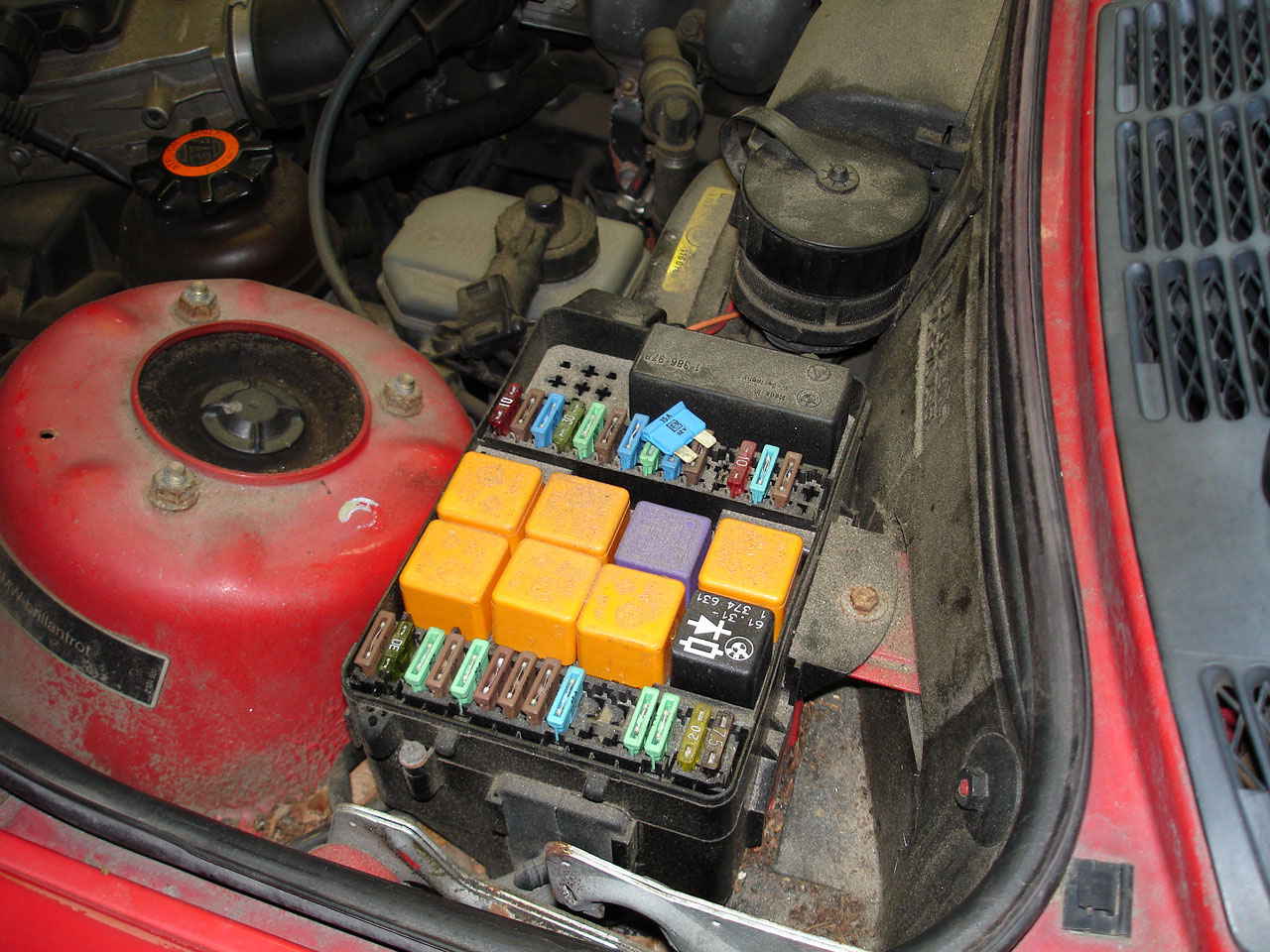 1991 BMW M3 Fuse Box Diagrams