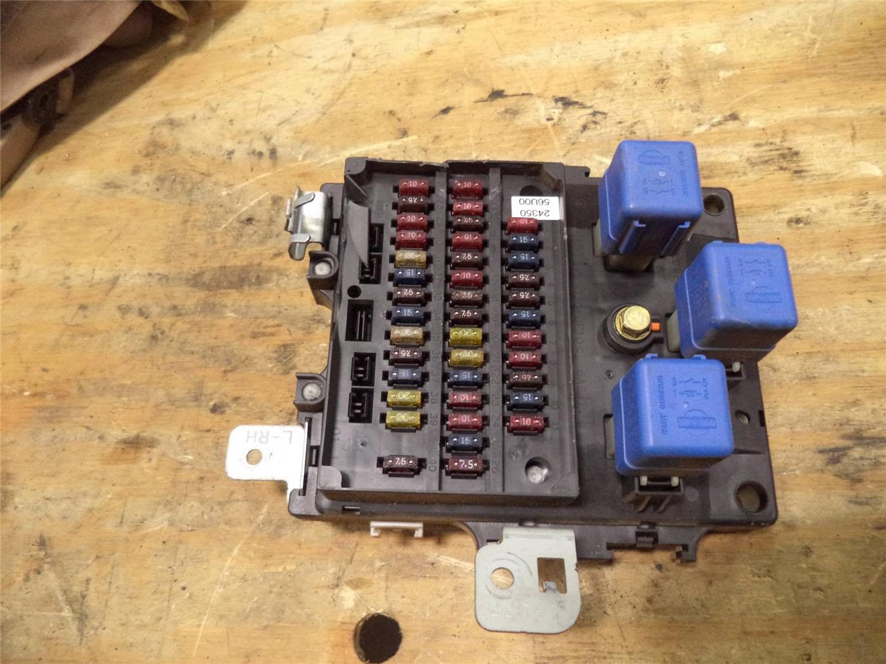 2012 Nissan Sentra Fuse Box Diagrams