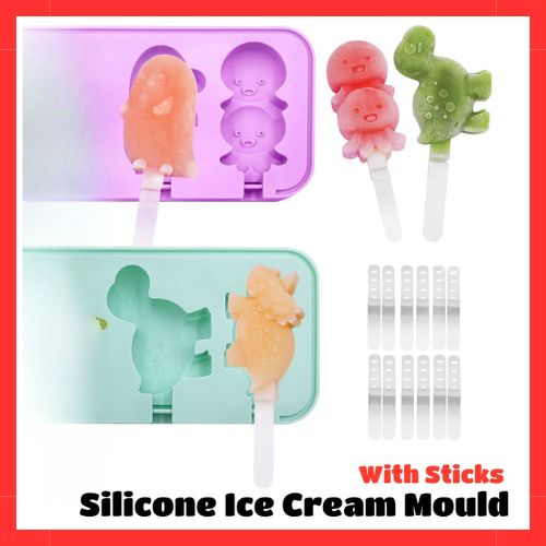 Silicone Ice Creams Mould with Sticks