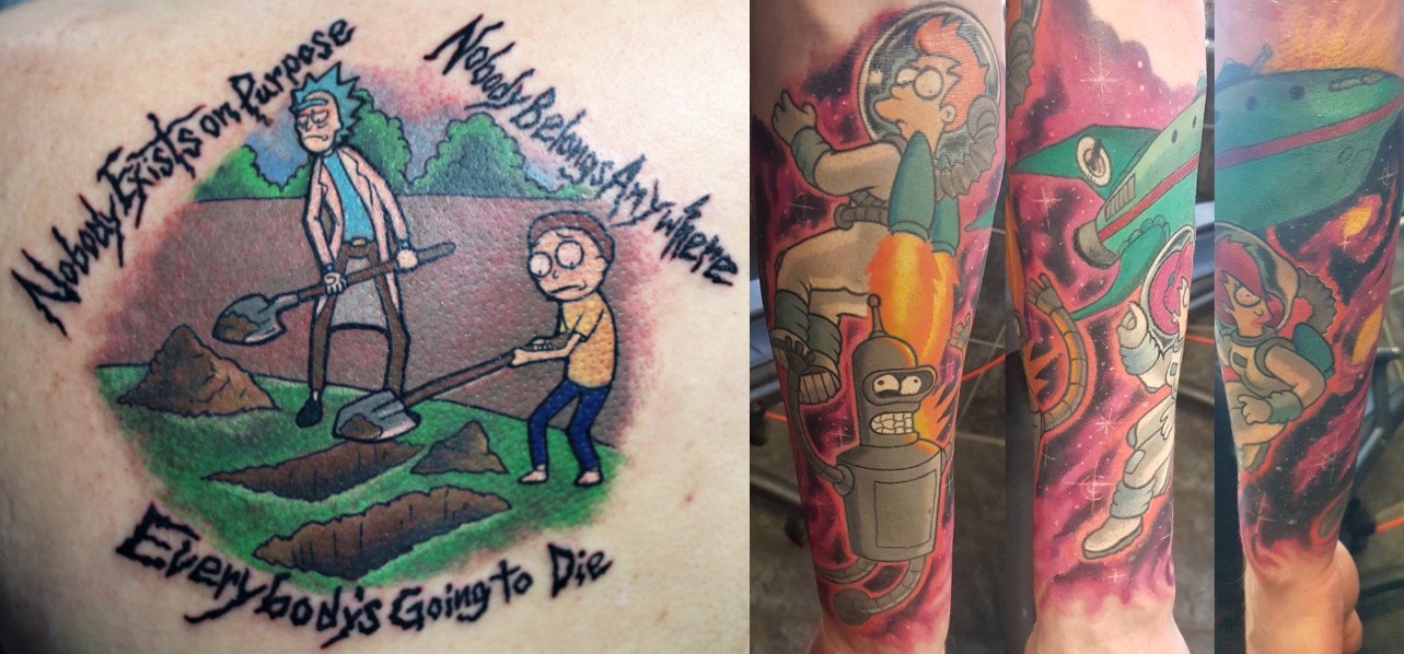 Steve Sklepic, CartoonLoving Tattoo Artist, on How