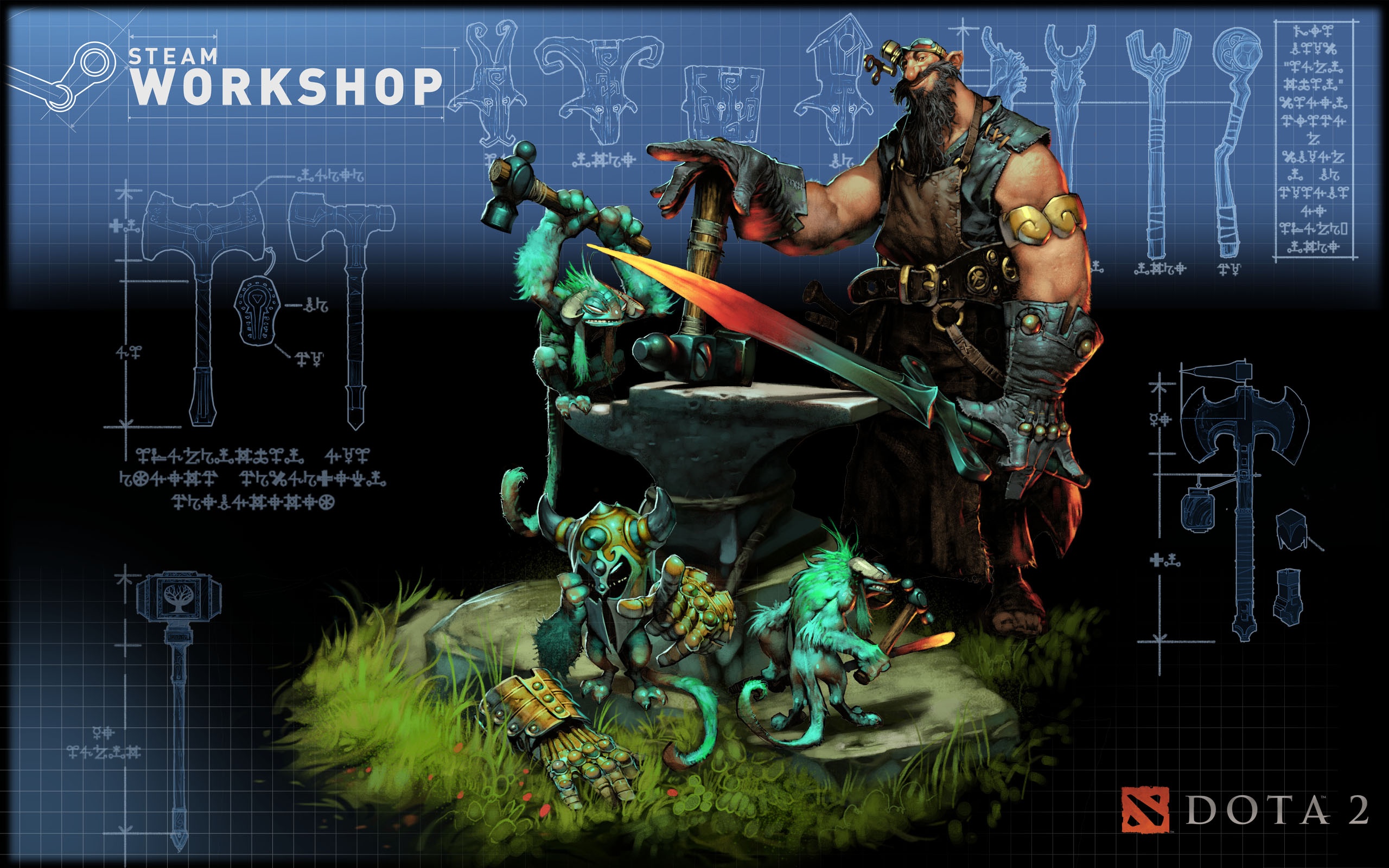 Steam DOTA 2 Game Wallpapers Gallery