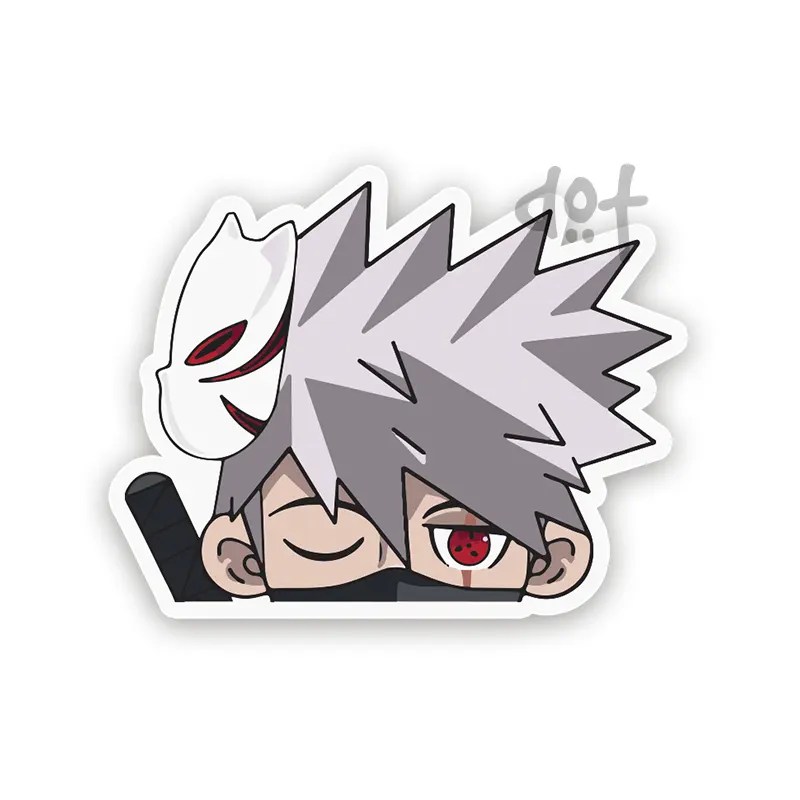 Peeker Anime Stickers Dot Badges