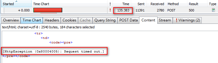 [ERROR] SNINativeMethodWrapper.SNIPacketGetConnection Thread was being