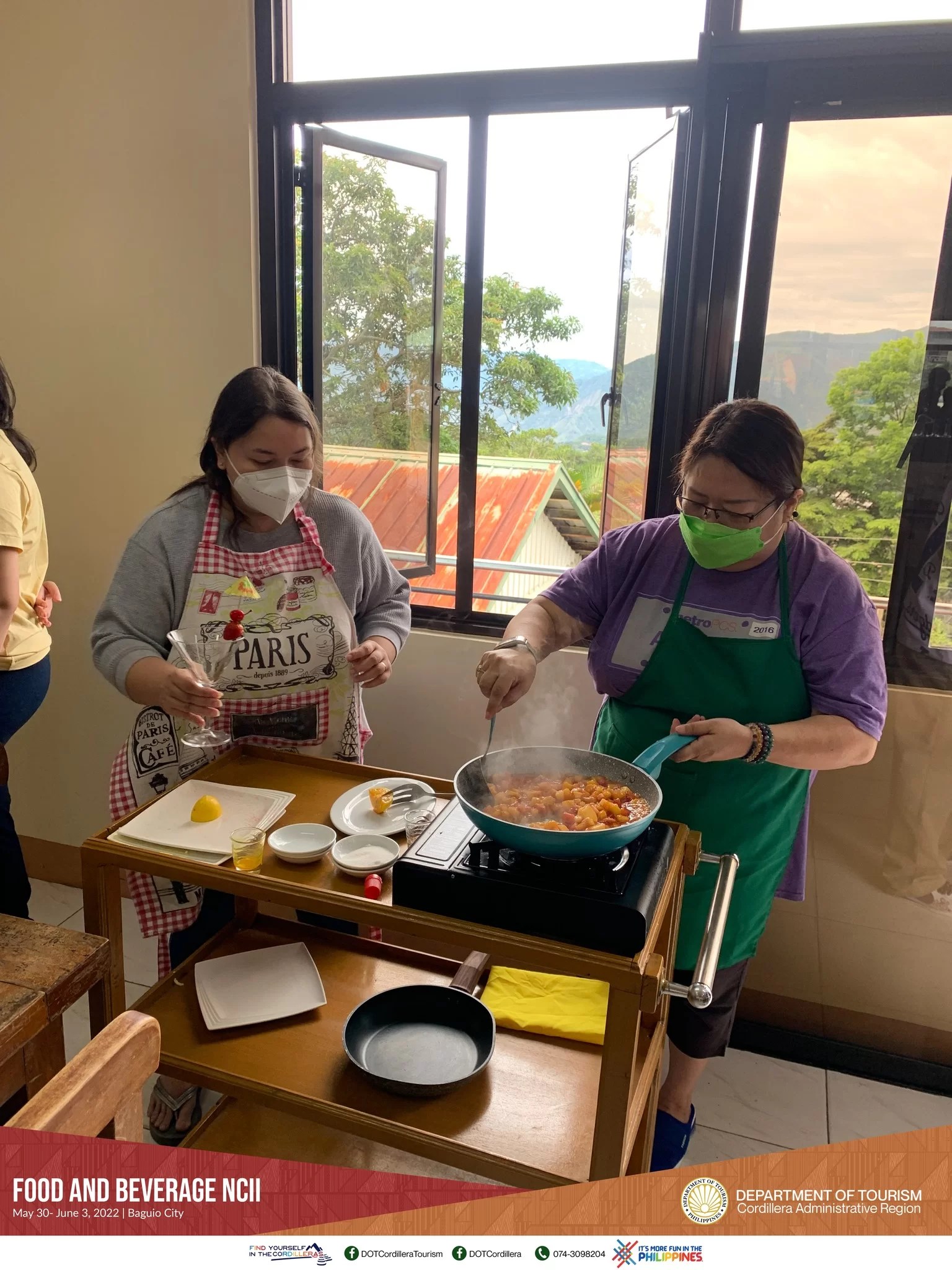 5day training on Food & Beverage Services Department of Tourism