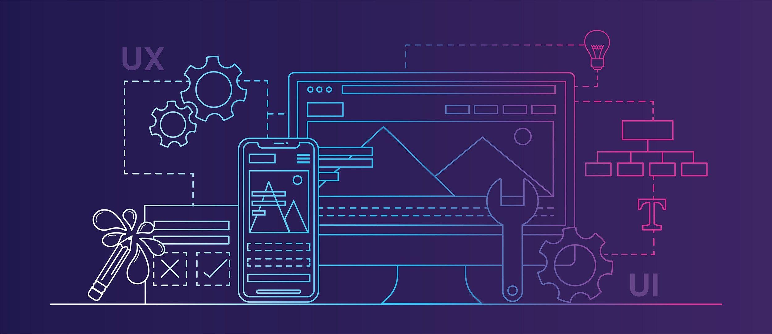 UX / UI Design & Prototyping Dot Com Development Top Software