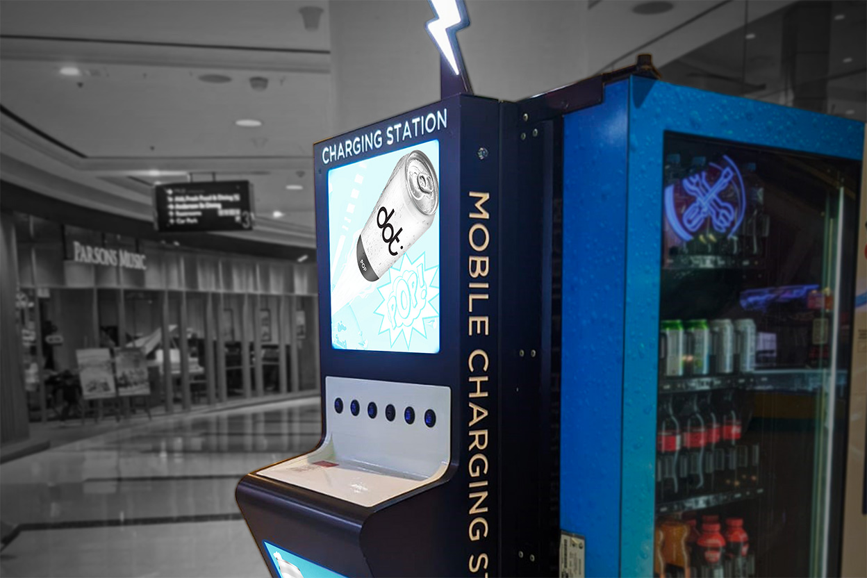 Vending Phone Charger Purchase Point