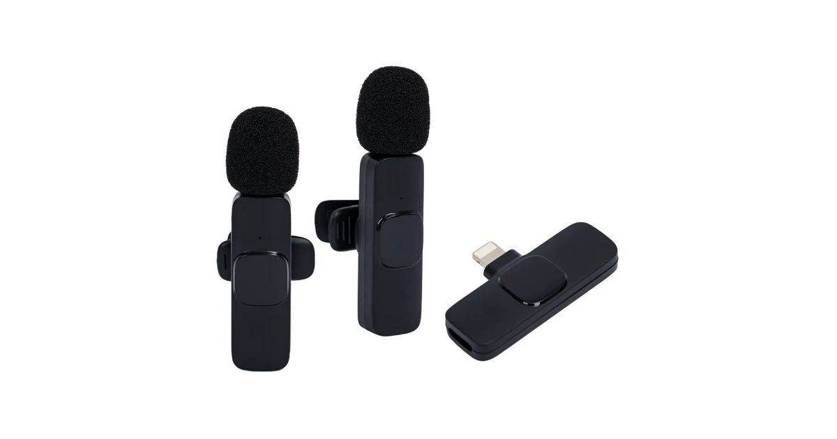Darefly Portable Wireless Bluetooth Microphone Lightning1 MIC
