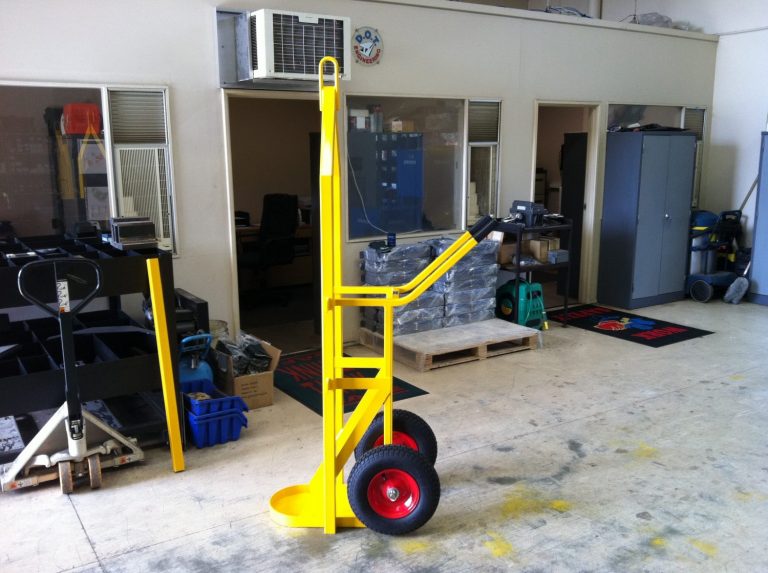 G Size OxyAcet Inline Gas bottle Trolley » D.O.T. Engineering