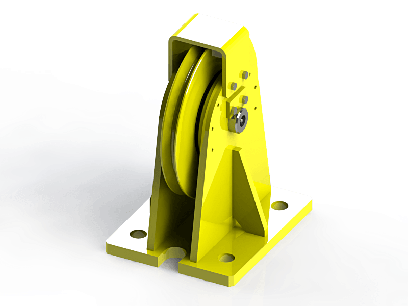 200mm Sheave & Frame » D.O.T. Engineering