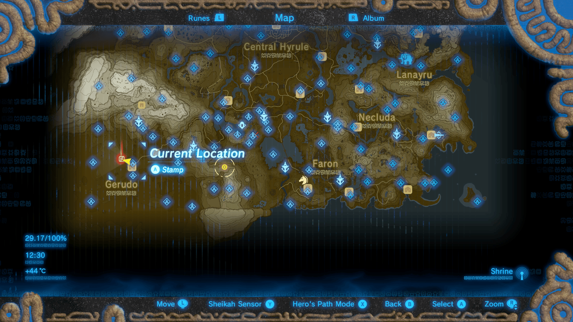 Yiga Clan Hideout Location Map Maps Catalog Online