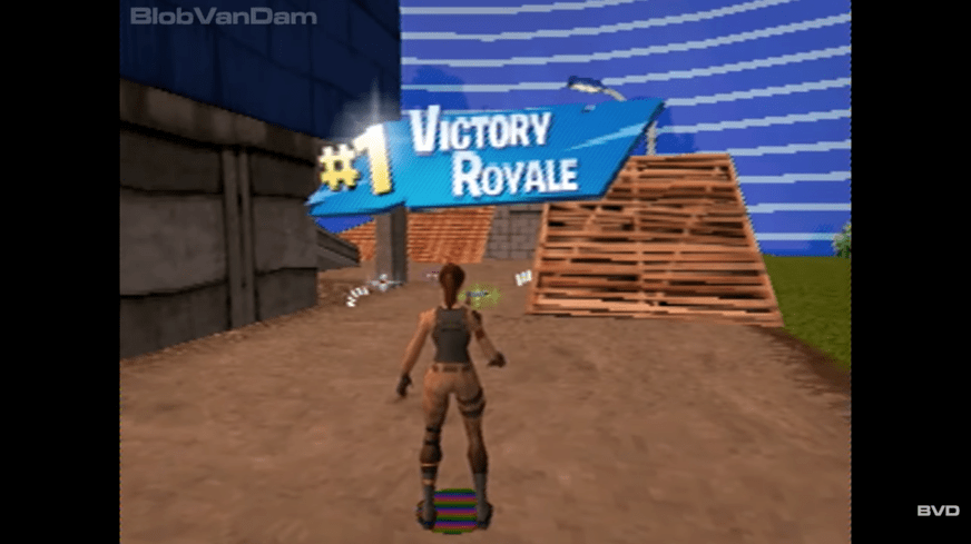 A YouTuber has reimagined Fortnite Battle Royale on the original PlayStation Dot Esports