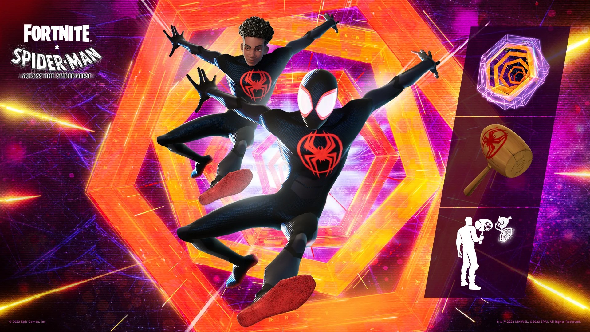 Miles Morales swings into Fortnite ahead of Across the SpiderVerse's