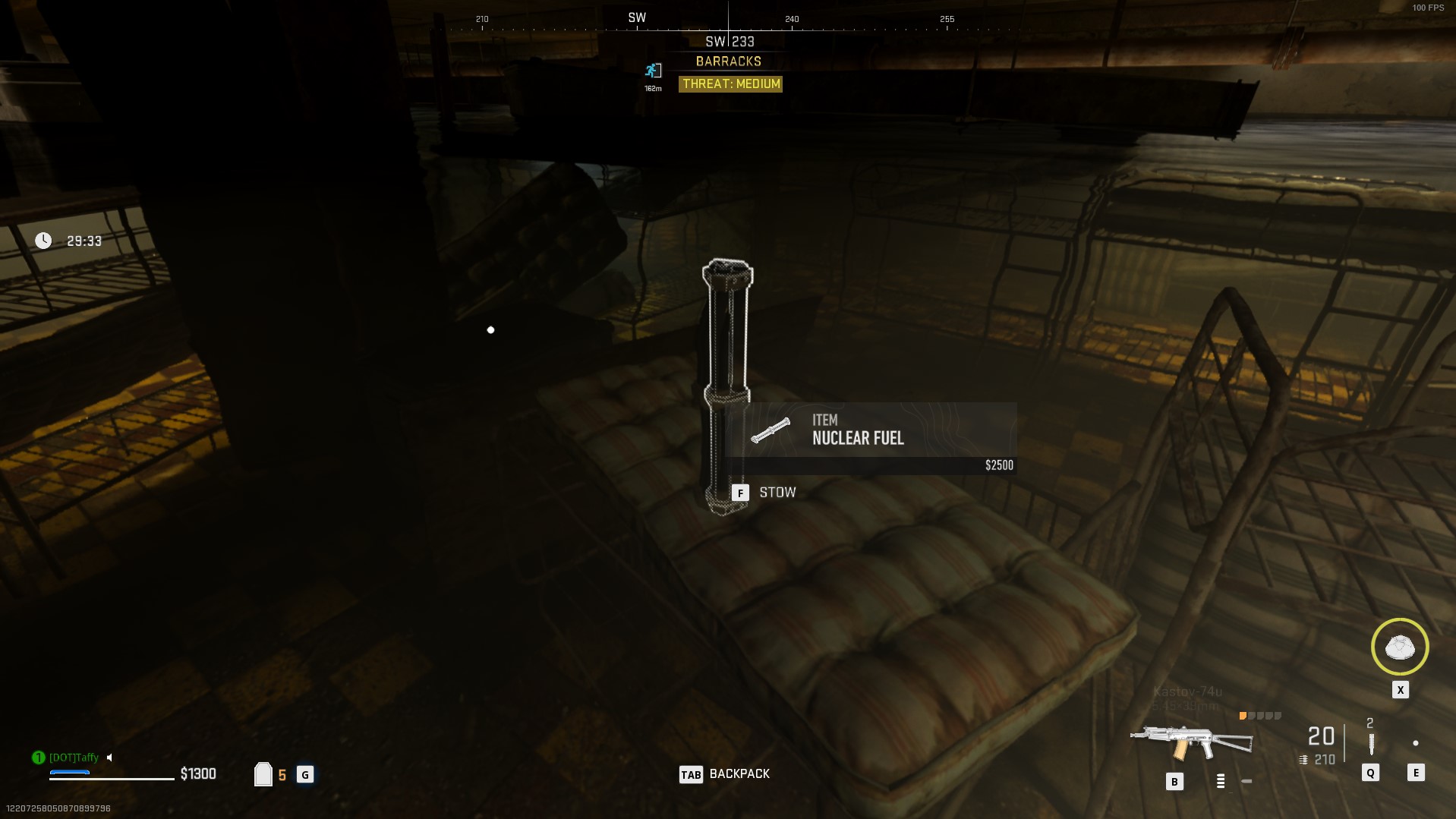 How to get Nuclear Fuel Rods in DMZ