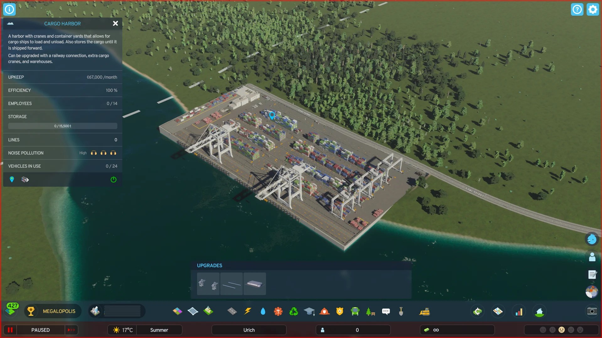 How to fix 'Pathfinding Failed' issue for the Cargo Harbor in Cities