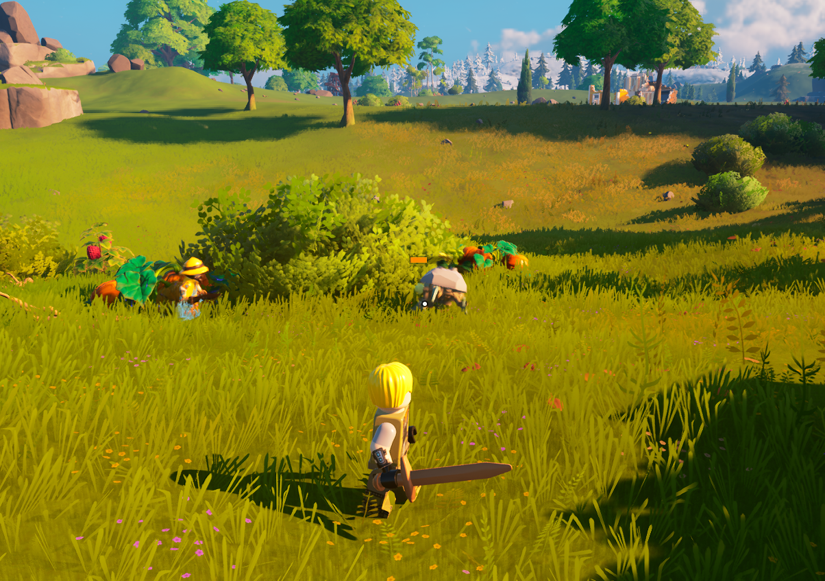 How to get LEGO Fortnite villagers to follow and fight for you