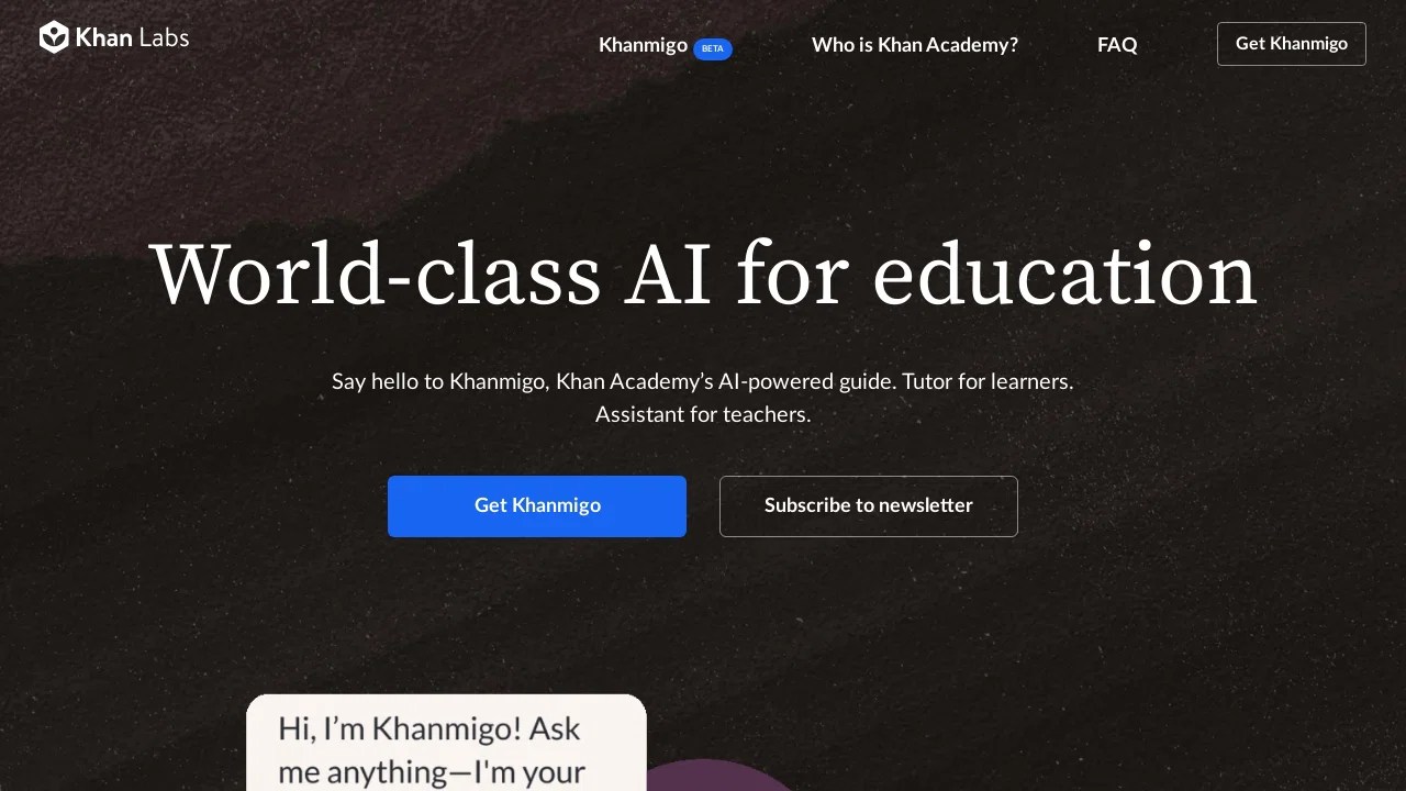 Khan Academy Khan Labs DoTheAI