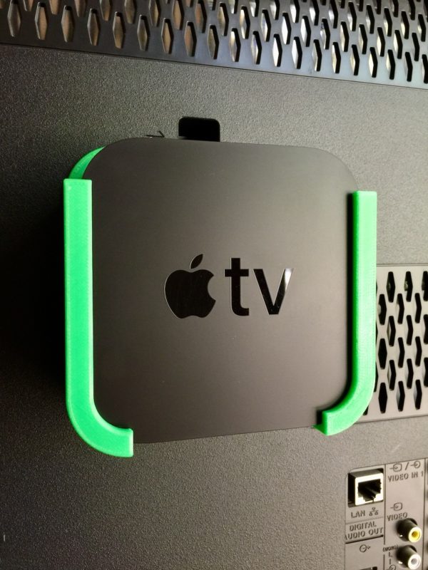 Apple TV 4K Wall/Behind TV Mount DO Tinkering LLC
