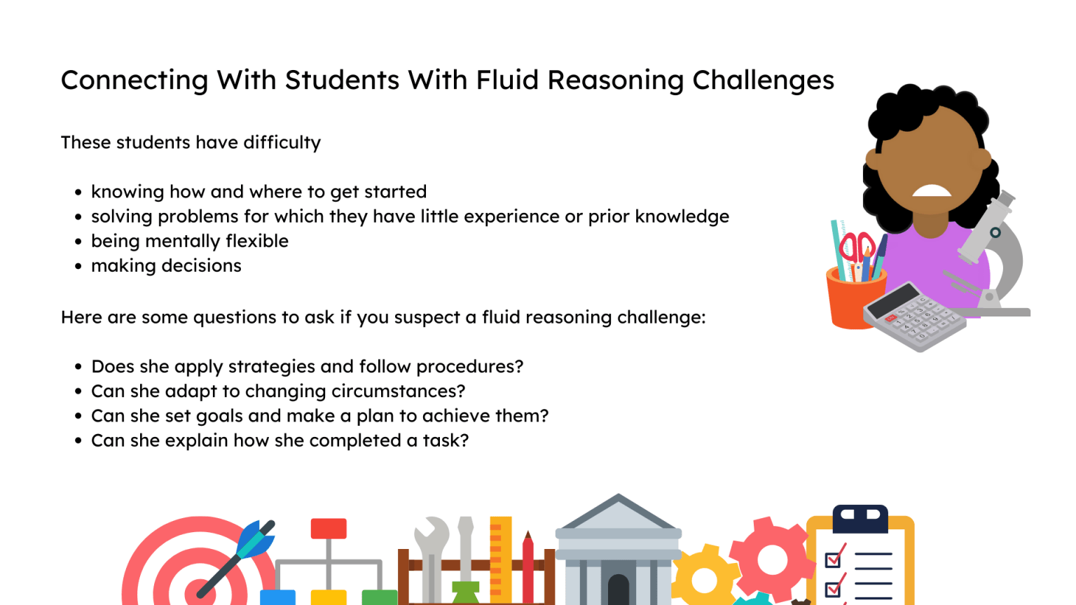 Connecting With Students With Fluid Reasoning Challenges Dot It