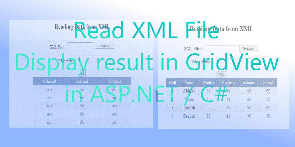 How to display data in GridView from XML file? 3 easy lines to read XML