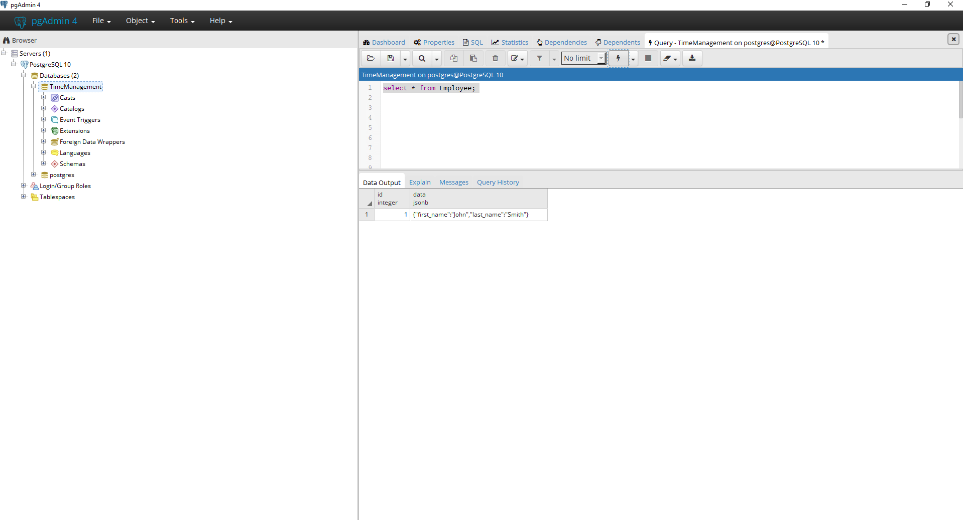 Postgres json query hawaiinored