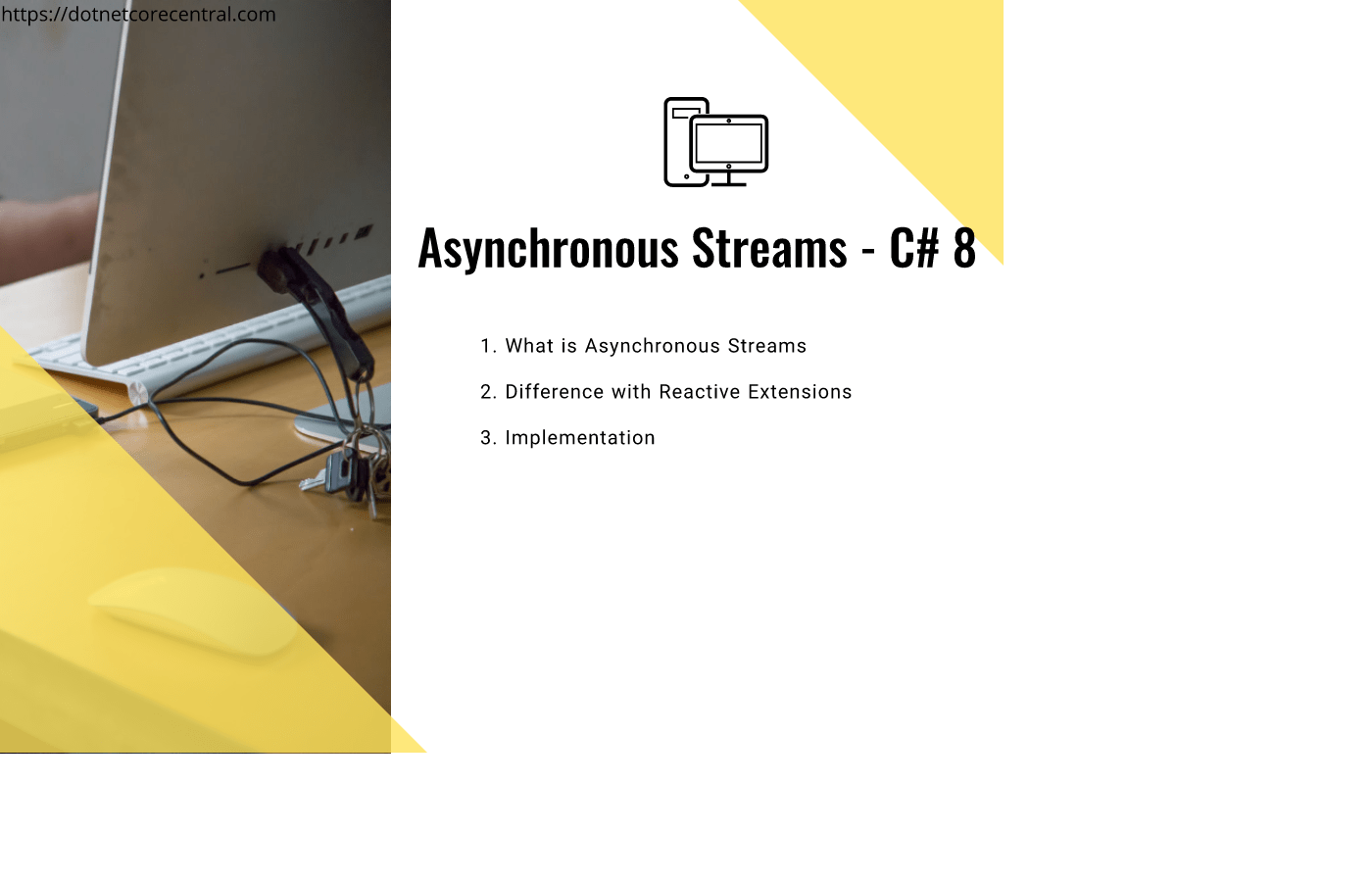 asynchronous streams