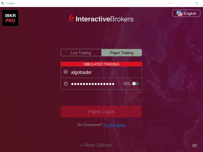 Enable Interactive Brokers API to Start Algorithmic Trading