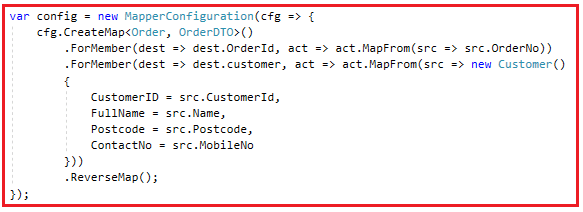 AutoMapper ReverseMap in C Dot Net Tutorials