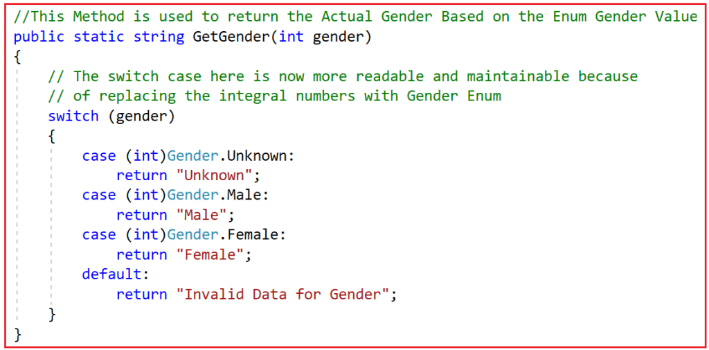 Enums in C with RealTime Examples Dot Net Tutorials