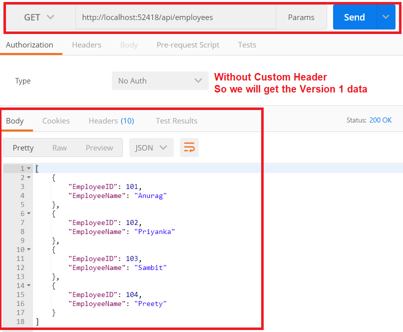  API Versioning Using Custom Header Dot Net Tutorials