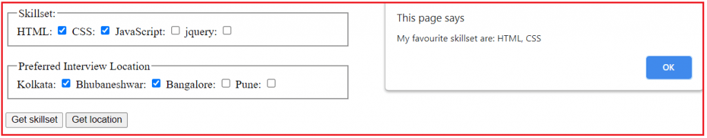 Select Values of Checkbox Group with jQuery Dot Net Tutorials