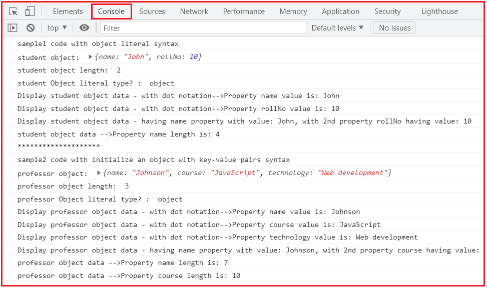 JavaScript Object Properties with Examples Dot Net Tutorials