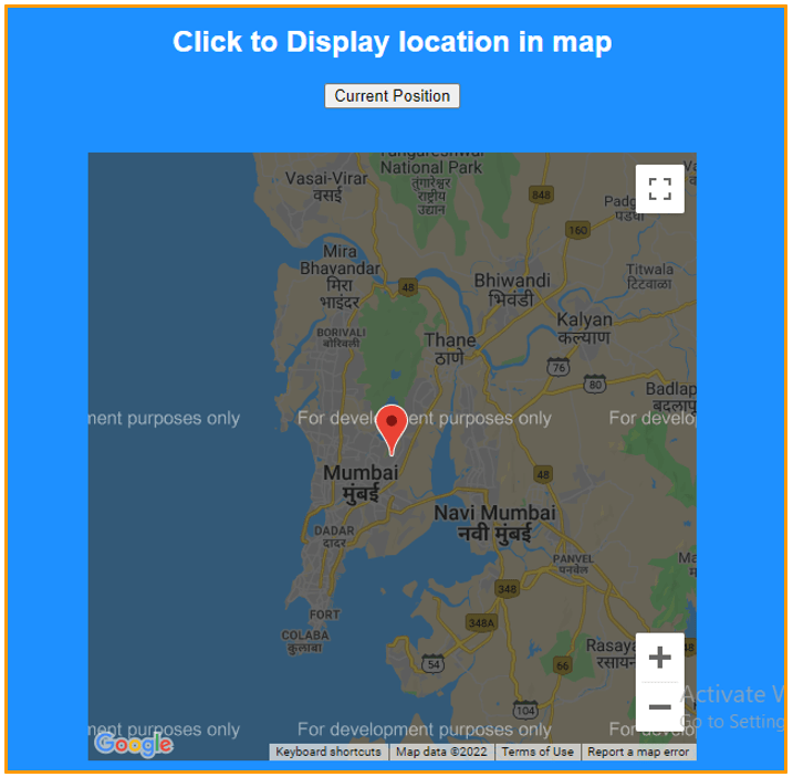 HTML Geolocation and Maps with Examples Dot Net Tutorials