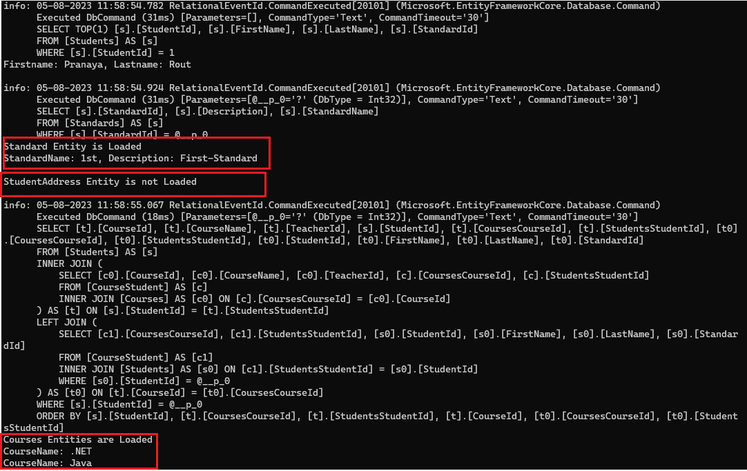 Explicit Loading in Entity Framework Core Dot Net Tutorials