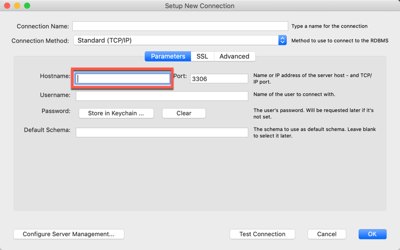 The MySQL server is running with the readonly option so it cannot